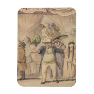 Entrance to Pidcock's Exhibition Tent at a Fair (p Magnet