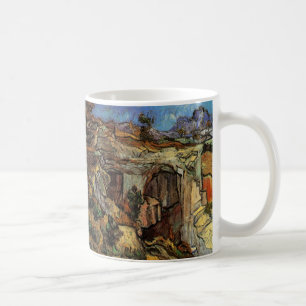 Entrance to Quarry, Saint-Remy by Vincent van Gogh Coffee Mug
