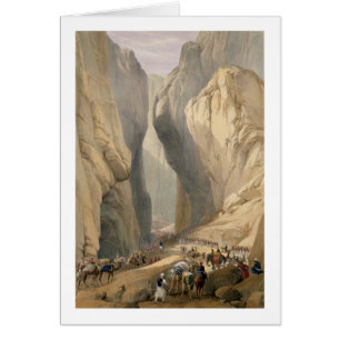 Entrance to the Bolan Pass from Dadur, from 'Sketc
