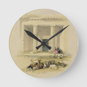 Entrance to the Caves of Bani Hasan, from "Egypt a Round Clock