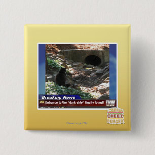 Entrance to the Dark Side 15 Cm Square Badge