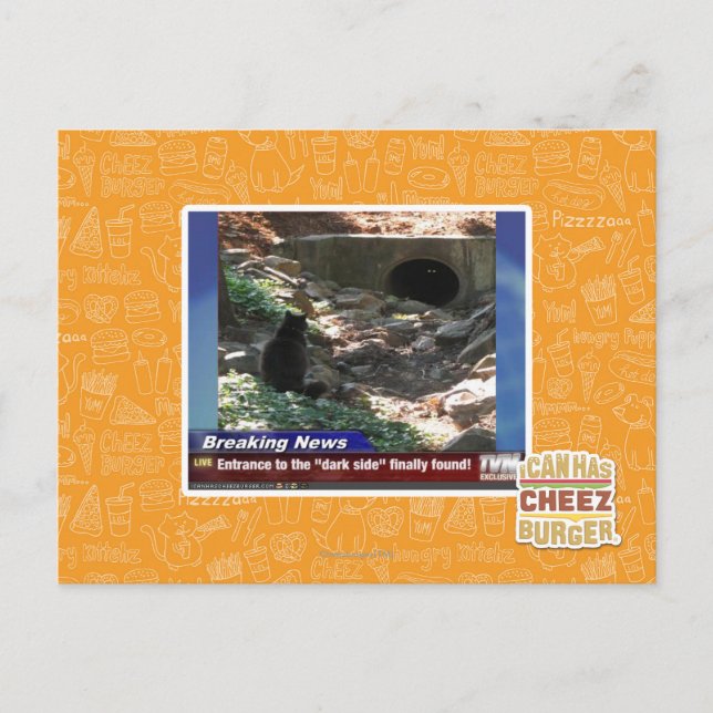 Entrance to the Dark Side Postcard (Front)