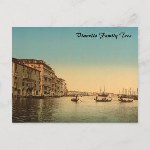 Entrance to the Grand Canal I, Venice, Italy Postcard