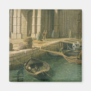 Entrance to the Grand Canal: Looking West, c.1738- Magnet