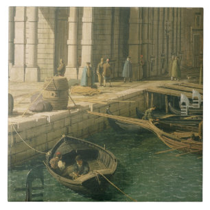Entrance to the Grand Canal: Looking West, c.1738- Tile
