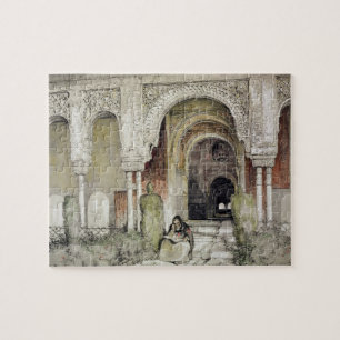 Entrance to the Hall of the Two Sisters (Sala de l Jigsaw Puzzle