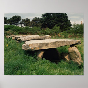 Entrance to the hypogaea poster