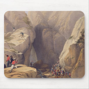 Entrance to the Kojak Pass from Parush, from 'Sket Mouse Mat