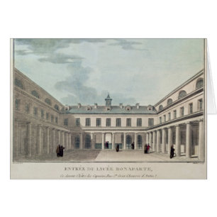Entrance to the Lycee Condorcet
