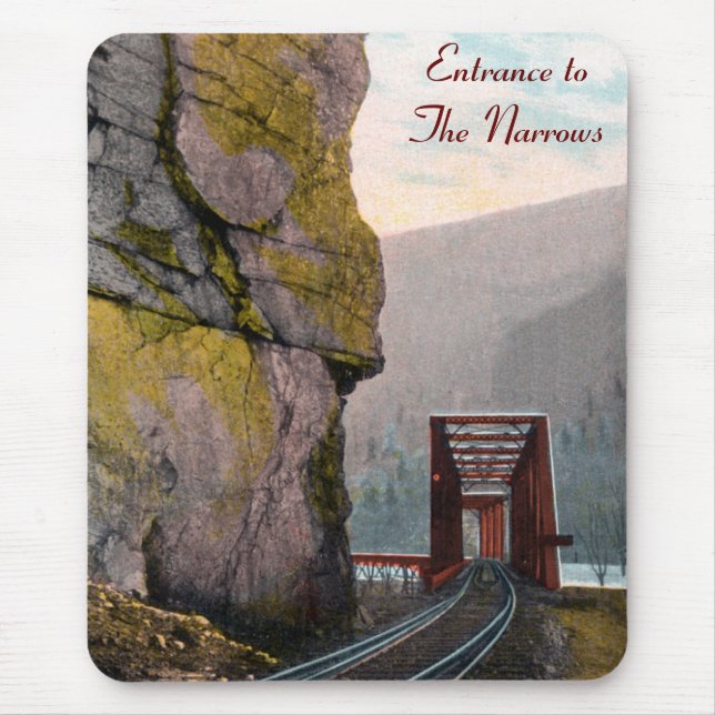 Entrance to The Narrows Mousepad (Front)