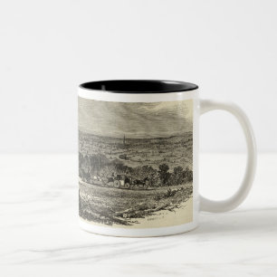 Entrance to the Park, Goodwood Two-Tone Coffee Mug