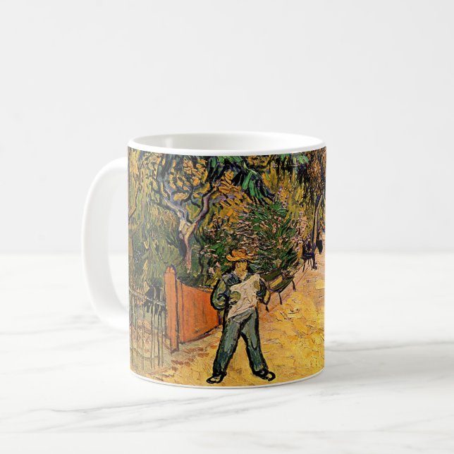 Entrance to the Public Park by Vincent van Gogh Coffee Mug (Front Left)