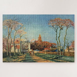 Entrance to the Village of Voisins, Yvelines 1872 Jigsaw Puzzle