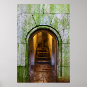 Entrance To Underground Salt Mine Poster