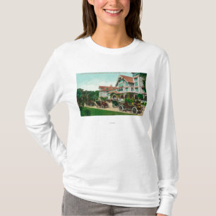 Entrance View of Exterior of Hotel del Monte T-Shirt