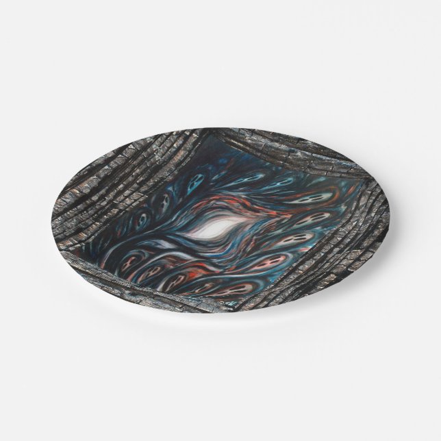 Entrapment Paper Plate (Angled)