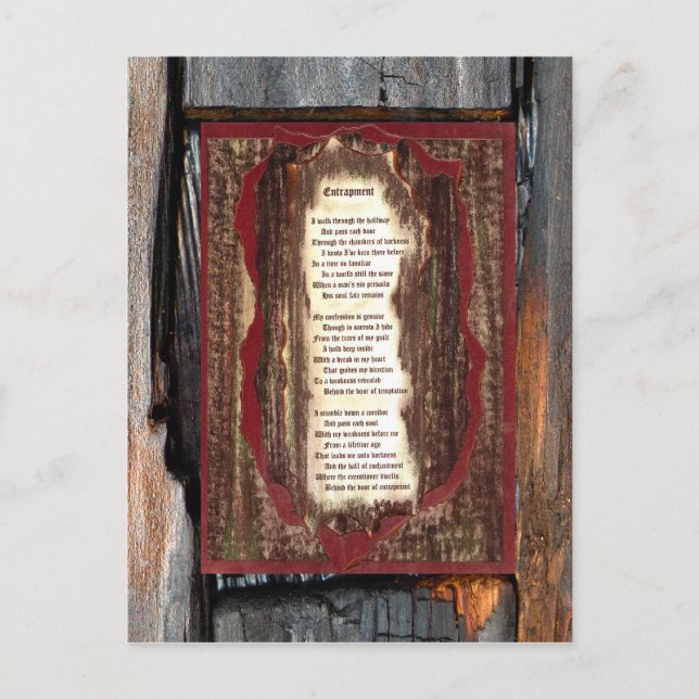 Entrapment Postcard (Front)
