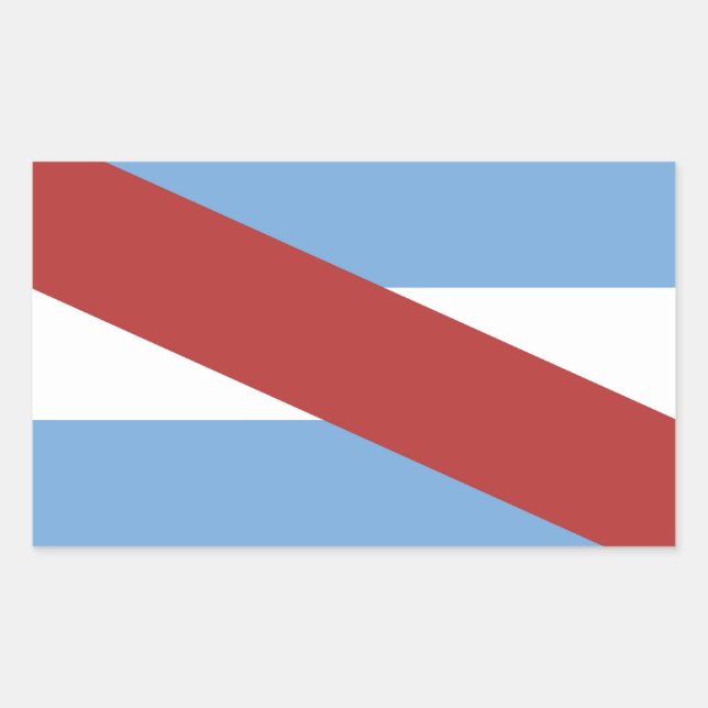 Entre Rios flag Argentina region province symbol Rectangular Sticker (Front)