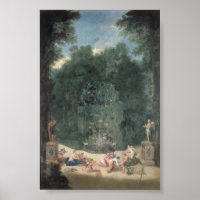 Entrée du Labyrinthe – Garden of Versailles