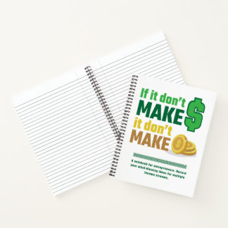 Entrepreneur Boss 8.5" x 11" Spiral Notebook