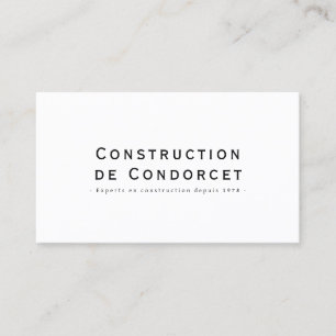 Entrepreneur Business Card Modern Professional