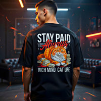 Entrepreneur Cat Boss - Stay Paid, Rich Mind Cat