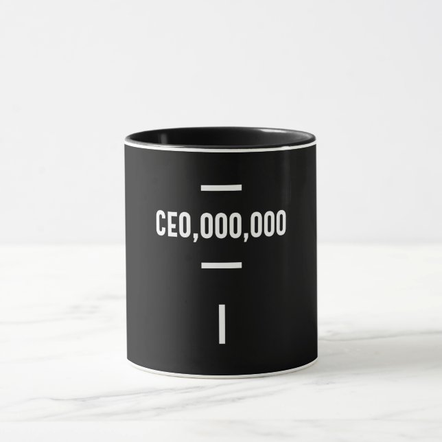 Entrepreneur - CEO,000,000 Tee Funny Business Mug (Center)