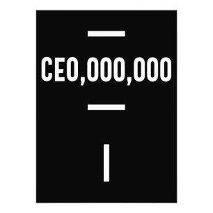 Entrepreneur - CEO,000,000 Tee Funny Business Photo Print