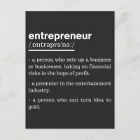 Entrepreneur Definition Funny Business Owner Gift