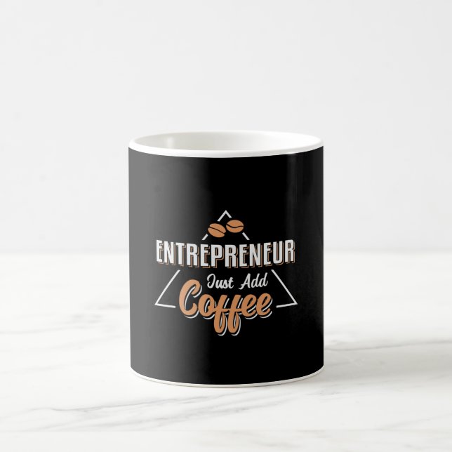 Entrepreneur Just Add Coffee Boss Manager CEO Gift Coffee Mug (Center)