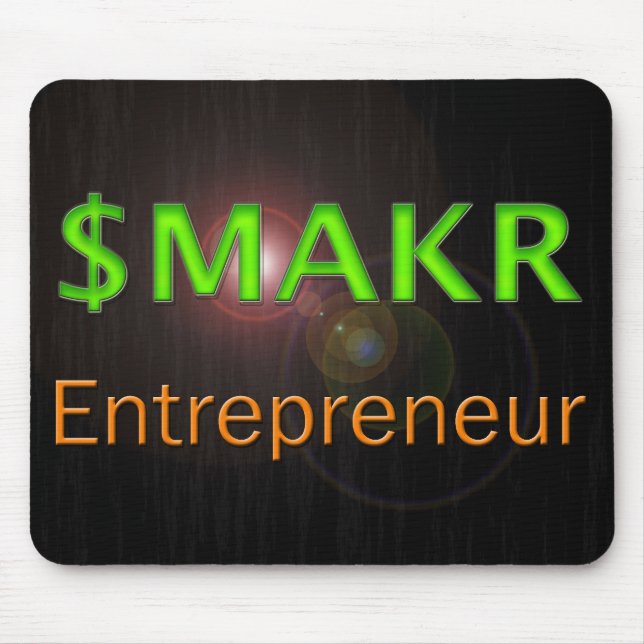 Entrepreneur Money Maker Customisable Mouse Mat (Front)