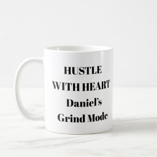 Entrepreneur Mug – Hustle With Heart Quote