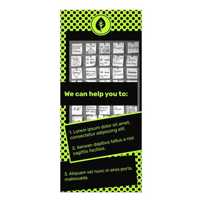Entrepreneur Small Business Best Friend Rack Card (Front)