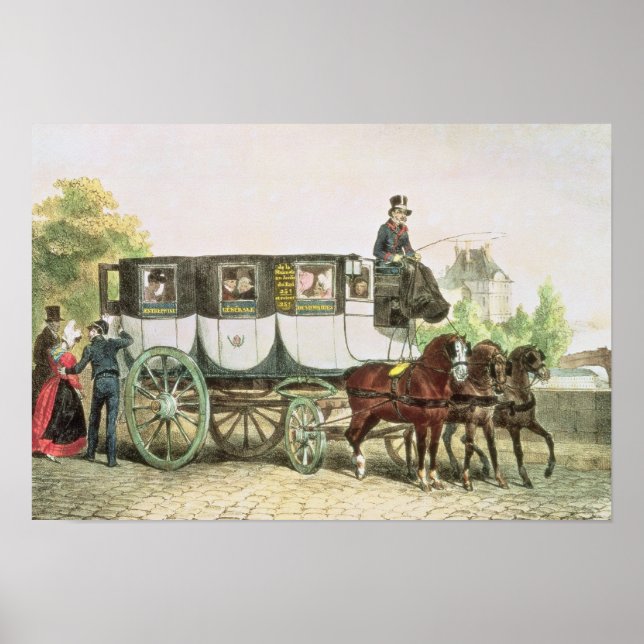 Entreprise Generale des Omnibus', Poster (Front)