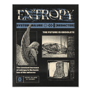 Entropy - Brutalist Design Photo Print