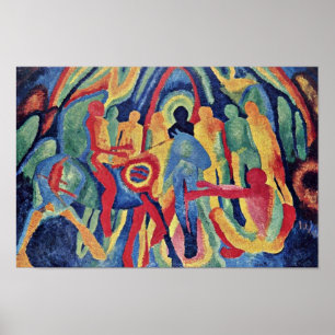 Entry Into Jerusalem By Morgner Wilhelm Poster