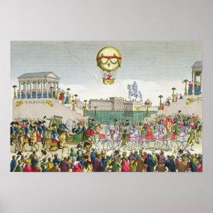 Entry into Paris of Louis XVIII 4th May 1814 Poster