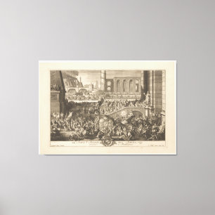 Entry of Alexander the Great into Babylon, Canvas Print