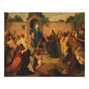 Entry of Jesus Christ into Jerusalem  Photo Print