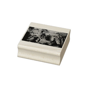 Entry of Jesus Christ into Jerusalem  Rubber Stamp