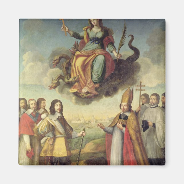 Entry of Louis XIII  King of France and Magnet (Front)