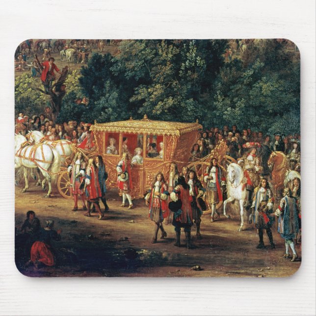 Entry of Louis XIV  and Maria Theresa  into Mouse Mat (Front)