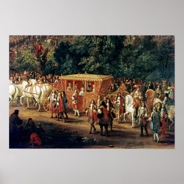 Entry of Louis XIV  and Maria Theresa  into Poster (Front)