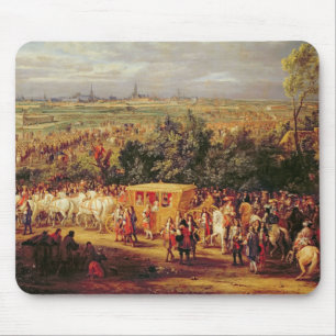 Entry of Louis XIV and Marie-Therese of Mouse Mat