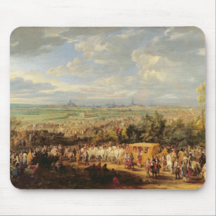 Entry of Louis XIV of Austria in Arras Mouse Mat