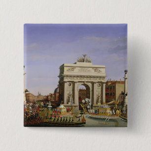 Entry of Napoleon I into Venice, 1807 15 Cm Square Badge