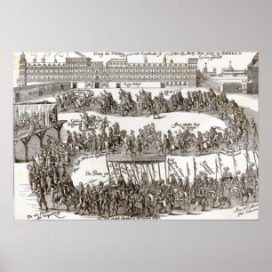 Entry of Prince Charles I into Madrid, 1623 Poster