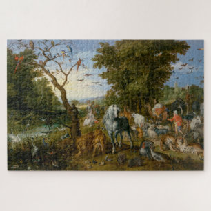 Entry of the Animals into Noah's Ark (Brueghel) Jigsaw Puzzle