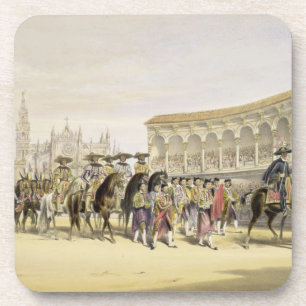 Entry of the Toreros in Procession, 1865 (colour l Coaster