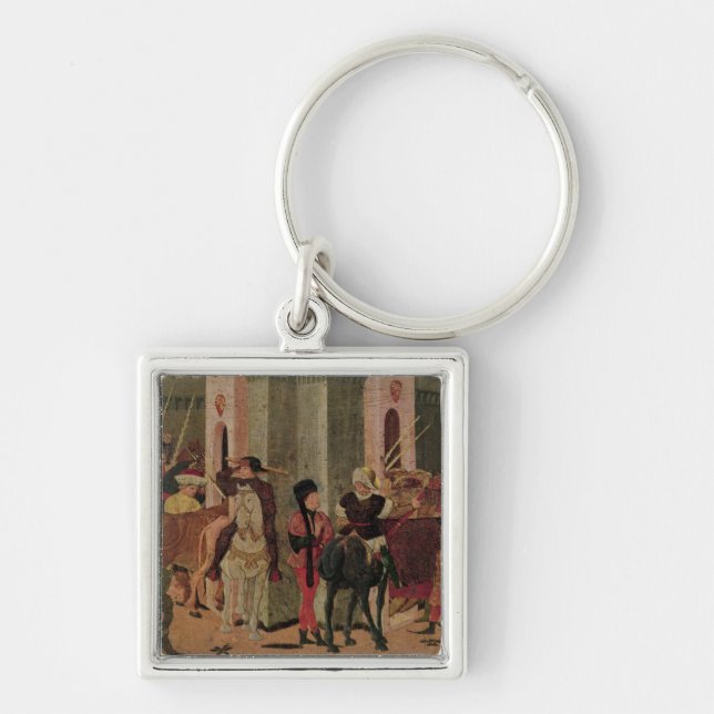 Entry of Titus Flavius Vespasian Key Ring (Front)
